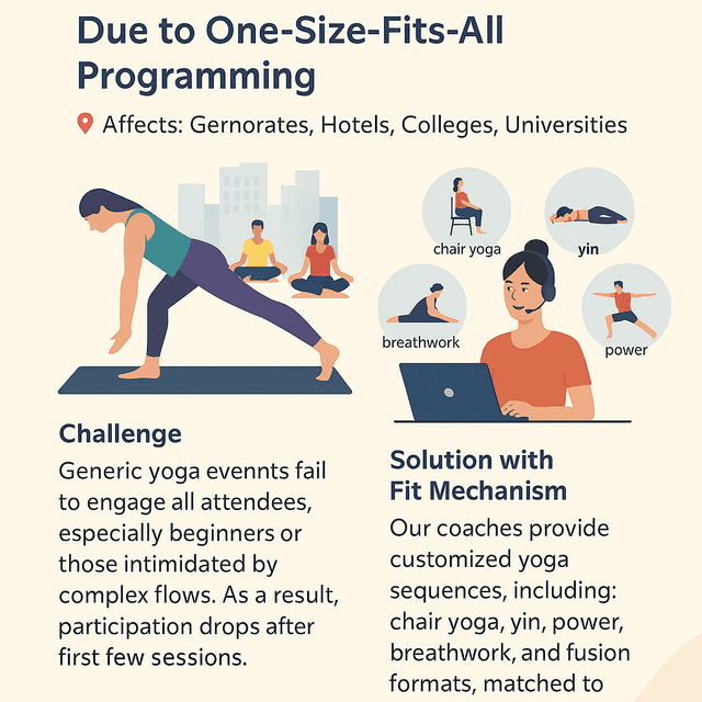 Low Engagement Due to One-Size-Fits-All Programming