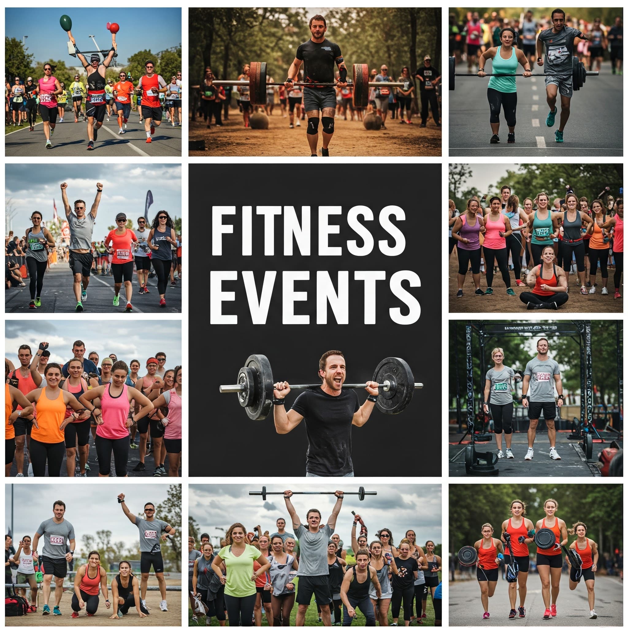 Fitness Events Background