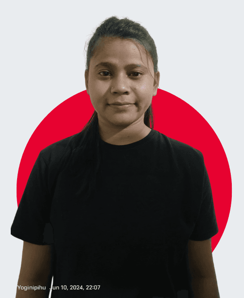 Female Zumba teacher leading high-energy fitness dance for women's group class