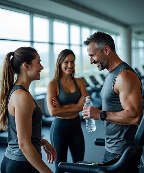 Corporate fitness facility