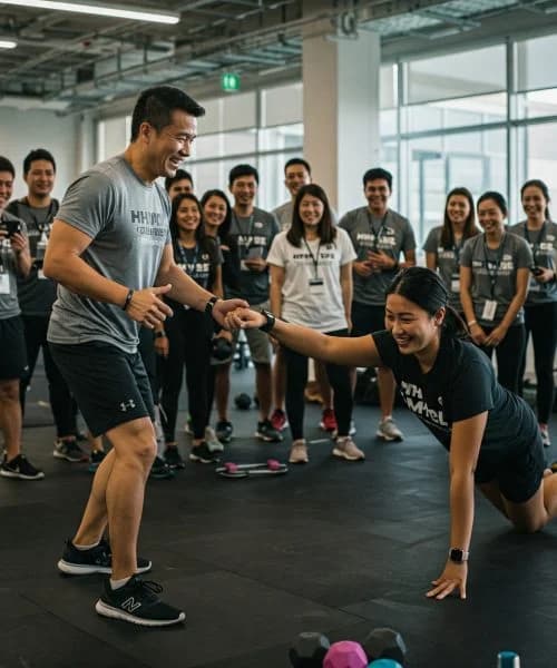 Family fitness bootcamp with instructor-led training in Hyderabad